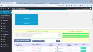 Backup & Restore Dropbox is free and it works