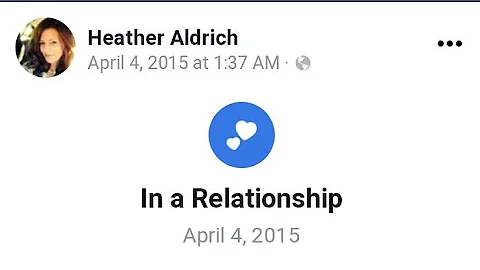 "IN A RELATIONSHIP" HEATHER ALDRIDGE TRAGIC STORY ...