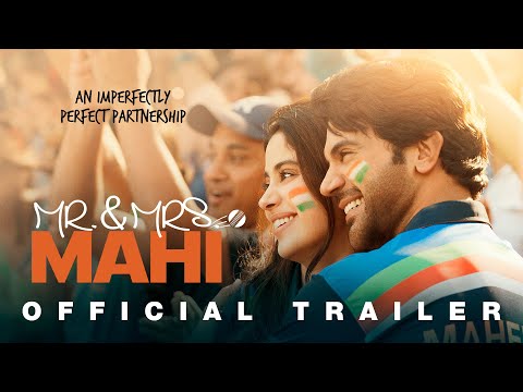 MR. & MRS. MAHI - OFFICIAL TRAILER | Rajkummar Rao | Janhvi Kapoor | Sharan Sharma | 31st May