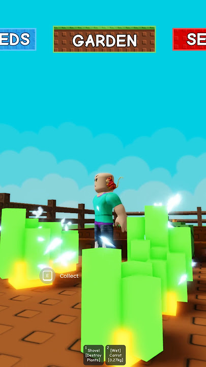 Grow A Garden How To Get Shocked Plants #roblox #growagarden #robloxshorts #robloxgames