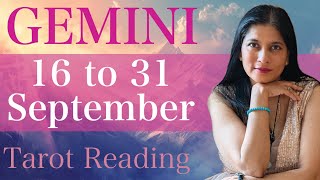 GEMINI Tarot reading from 16 to 30 September  2025 Net Worth