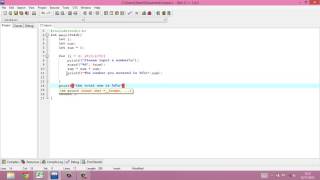 C Programming 101 - for loop wrap up 1
