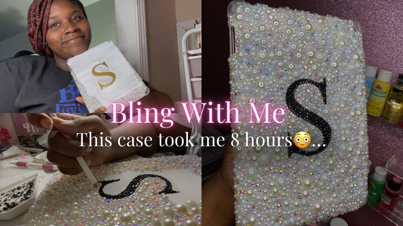 WATCH ME WORK| Amazon Fire HD 10 Bling Tablet Case