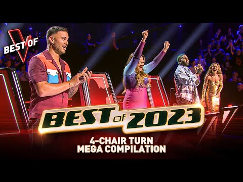 Two Hours Of 2023S Greatest 4-Chair Turns On The Voice | Best Of 2023