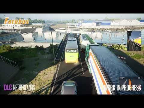 Fernbus Simulator - Teaser DLC Niederlande