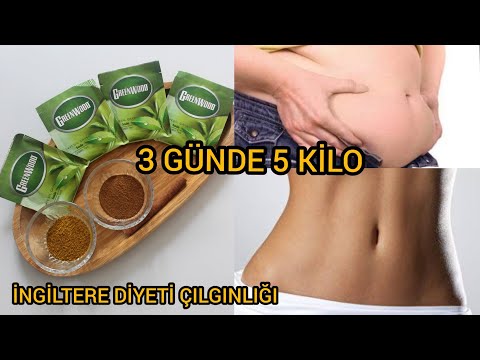 İşte 3 Günde 5 Kilo Vermek Bu kadar Kolay | Kanıtlanmış İngiltere Diyeti | İnanılmaz Sonuç