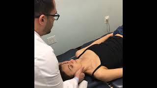 Neck crack for pain relief Dr Parra