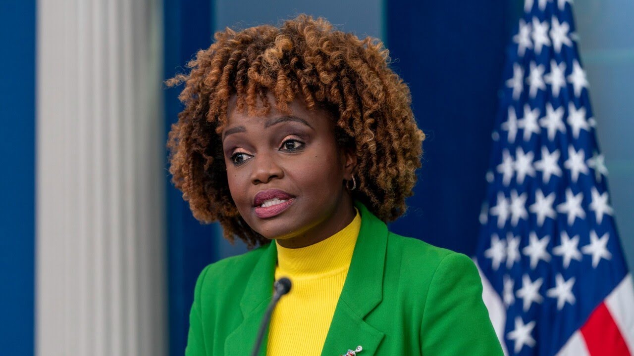 Karine Jean-Pierre blows up at reporters when questioned about Joe Biden