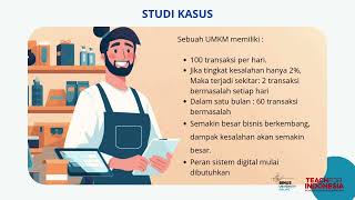 Comserv Binus - “Cara UMKM Mengurangi Human Error dengan Sistem Digital” - Fathi Ikhwatun Hasanah