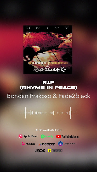 Bondan Prakoso & Fade2Black - R.I.P (Rhyme In Peace) #shorts