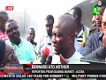 UPDATES: Fire Outbreak At Odorna Market, Near Nkrumah Circle Interchange