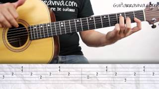 Video thumbnail of "Toca IMAGINE en guitarra Fingerpicking fácil!"