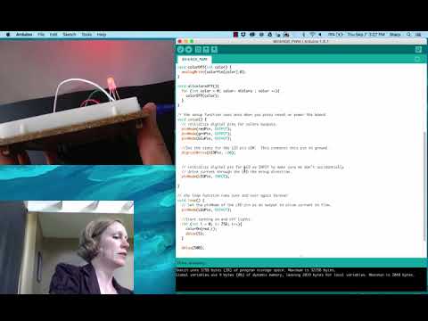 Arduino Lesson 5 - RGB LED Pulse Width Modulation