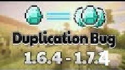 Minecraft DUPE 1.7.4/1.7.5 WORKING Multiplayer/Singleplayer **NOT PATCHED!**