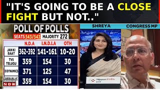'Won't Be One Way Story As Per Exit Polls..'; Congress MP Abhishek Singhvi Exclusive | Poll Of Polls
