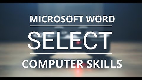 Select Text With Similar Formatting in MS Word