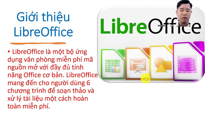 Hướng dẫn cài đặt định dạng trong libreoffice