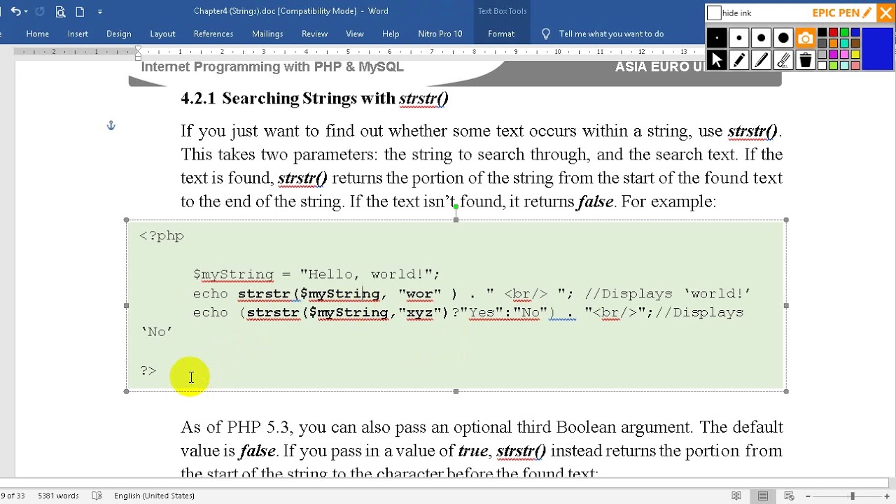 php strstr  New 2022  របៀបប្រើប្រាស់ function strstr() សម្រាប់ស្វែងរកអក្សរ (How to using strstr() function)