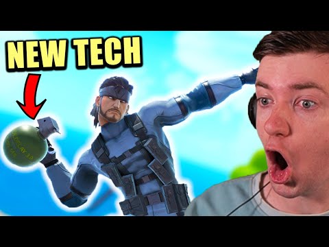 NEW Snake Tech Skill Discovered! - Smash Bros Reddit
