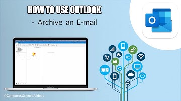 How to ARCHIVE an Email On Microsoft Outlook Using a Mac / Desktop Computer - Basic Tutorial | New