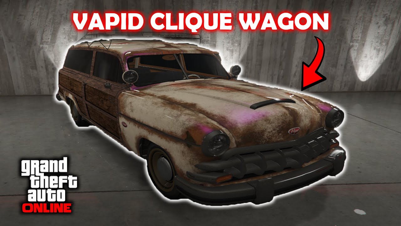 GTA 5 Online Vehicle Customization Vapid Clique Wagon DLC 