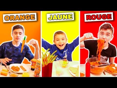 24H ON MANGE QUE D'UNE COULEUR ! (Compilation Swan & Néo)