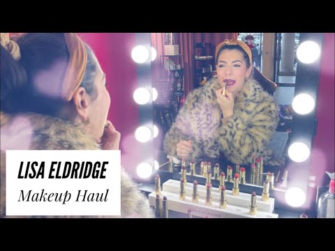 LISA ELDRIDGE MAKEUP HAUL Seamless Skin Foundation, True Velvet Lipstick & Elevated Glow Highlighter