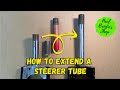 How to extend a steerer tube - Framebuilding 101 with Paul Brodie