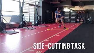 45 degree cut / side-step