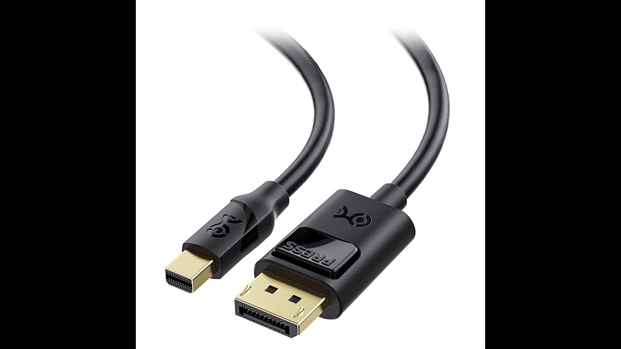 Mini Display Port To Display Port, Cable, Adaptor