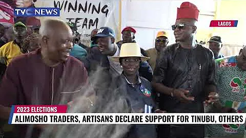 Alimosho Traders, Artisans Declare Support For Tinubu, Other APC Candidates