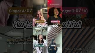 These Voices Make Pain Sound Beautiful | Hurts So Good #CoverSongs #short #viralcovers