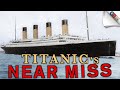 Titanics maiden departure and near collision with ss new york