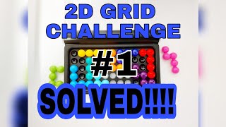 How To Solve Iq Puzzler Pro- 2D Grid Solution