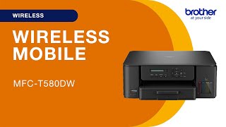 MFCT580DW Connect to a mobile device