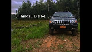 5 Things I Dislike About My Jeep Grand Cherokee