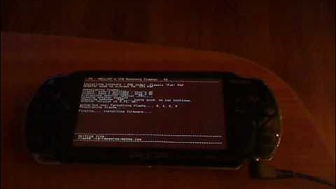 How to downgrade your PSP to custom firmware version 3.71 M33