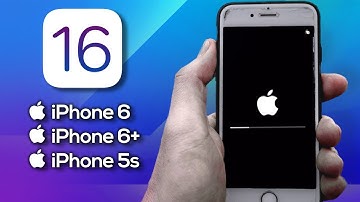 Cómo actualizar iOS 12.5 a iOS 16 (o 15) || Instale iOS 16 en iPhone 5s y 6, 6 Plus