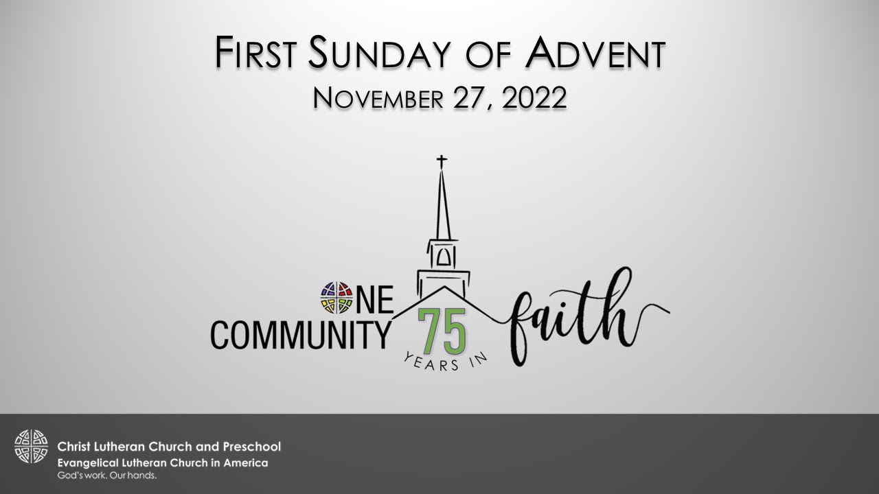 First Sunday Of Advent November 27 2022 YouTube First Sunday Of Advent November 27 2022 YouTube