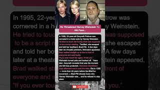 Brad Pitt Threatened Harvey Weinstein To His Face... In 1995
