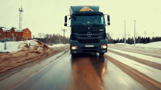 Эксплуатация грузовых шин Cordiant Professional в крупных автопарках России.