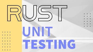 Rust Unit Testing. Create fully Mocked Unit Tests in Rust.