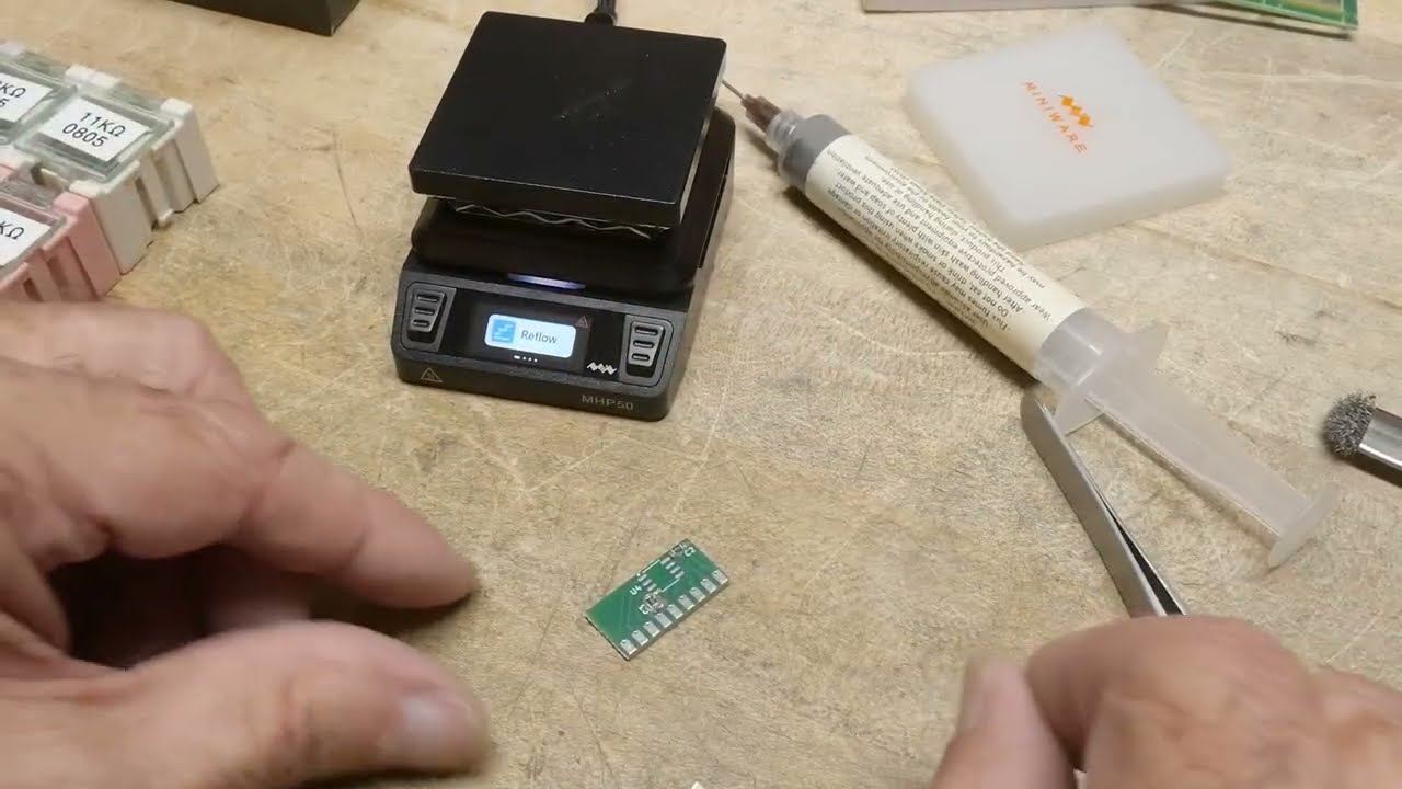 #2379 MiniWare MHP50 Soldering Hot Plate