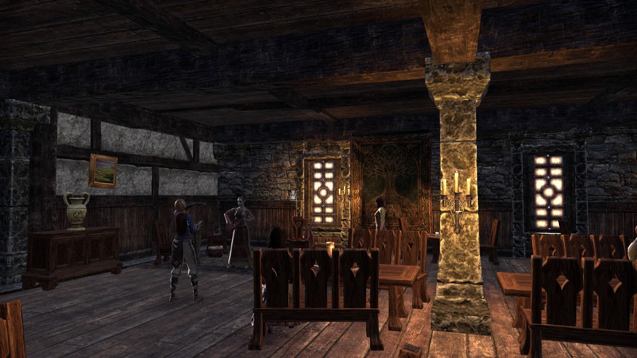 An hour in The Dusklight Inn, Rivenspire (Ambient, ESO, Relaxing, Study)