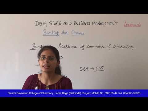 DSBM; Banking & Finance; Lecture 01 HD