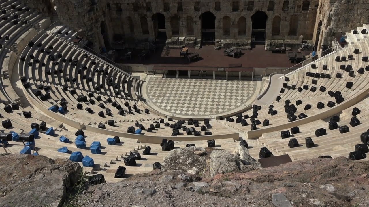 L'acropole à Athènes