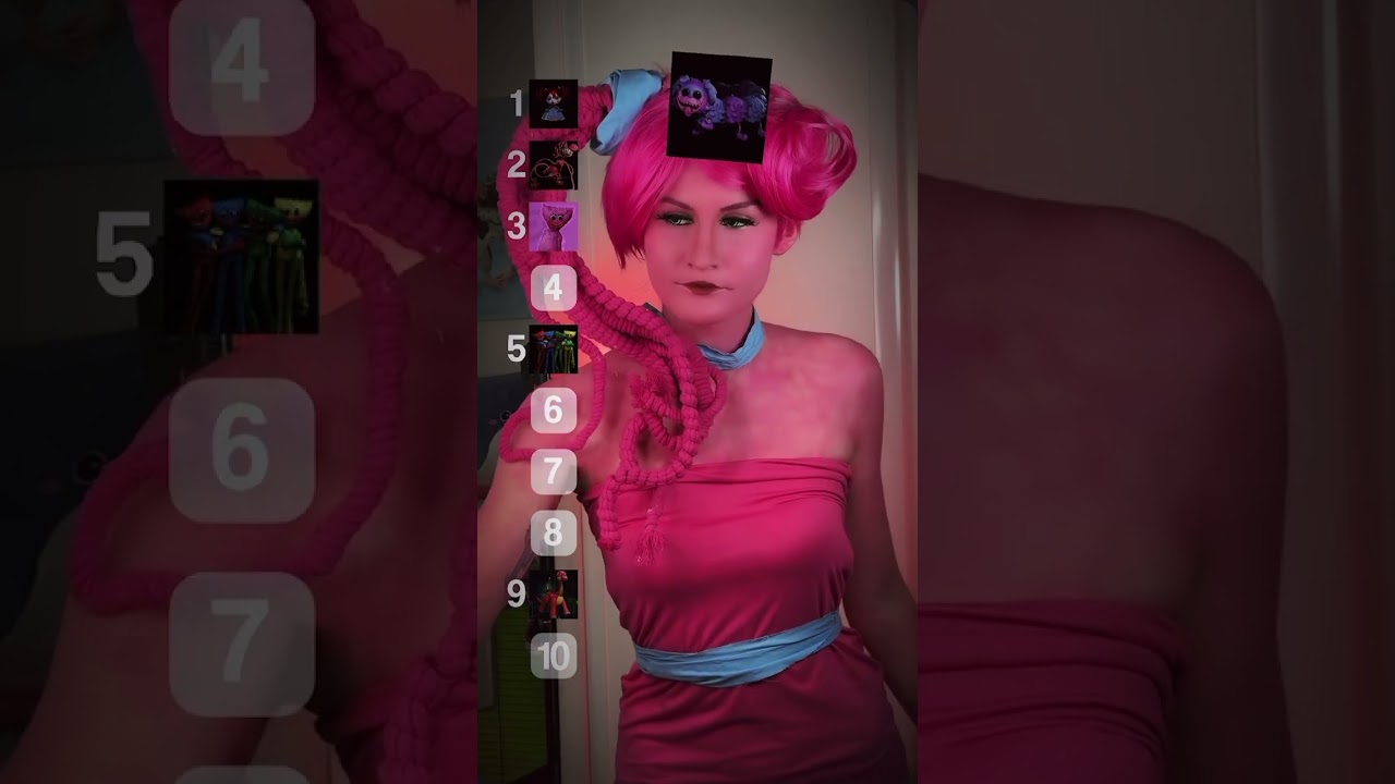 Mommy Long Leg’s favorite character choices 🤔 #poppyplaytime #cosplay