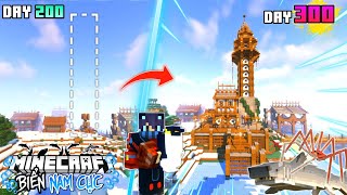 300 NGÀY SINH TỒN TRONG MINECRAFT BIỂN NAM CỰC - XÂY DỰNG NGỌN HẢI ĐĂNG LỚN