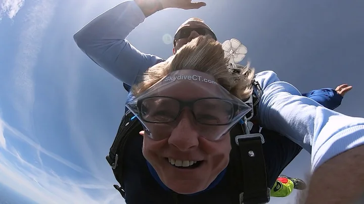 Victoria Sutton's Tandem skydive at Connecticut Pa...
