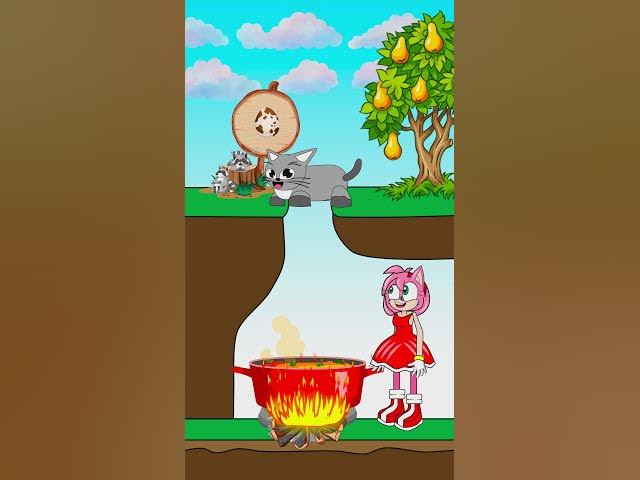 Outline Video Amy - If you want to pass, you have to leave your eggs #cartoon #shorts